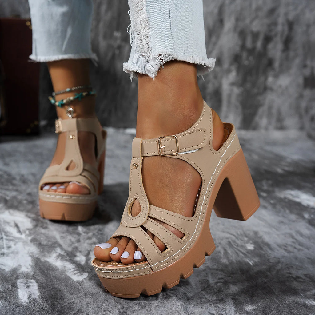 New Ethnic Style Roman Car Line Sandals